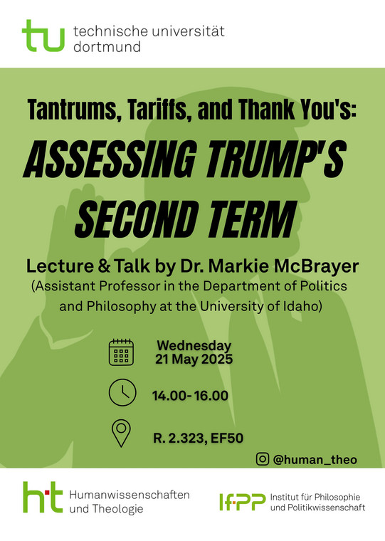Tantrums, Tariffs, and Thank You's Plakat Tantrums, Tariffs, and Thank You's