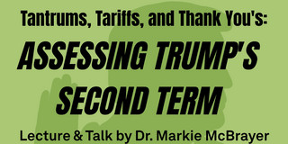 Tantrums, Tariffs, and Thank You's Plakat Tantrums, Tariffs, and Thank You's