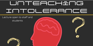Plakat Unteaching Intolerance Plakat Unteaching Intolerance